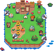 Sunflower Land Map Animado
