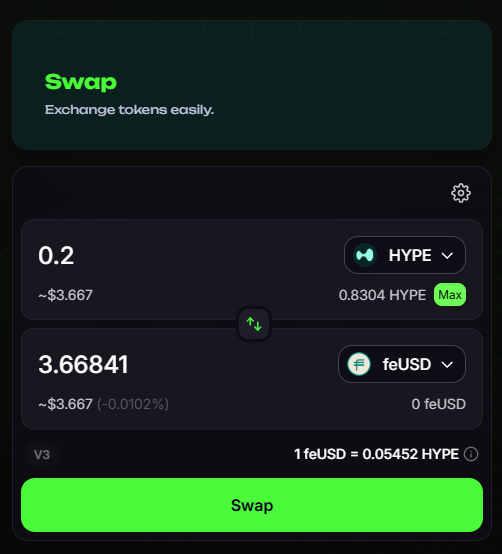 swap de hyperswap puntos airdrop