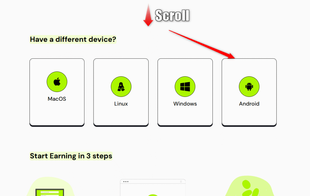 Aplicación android de grass