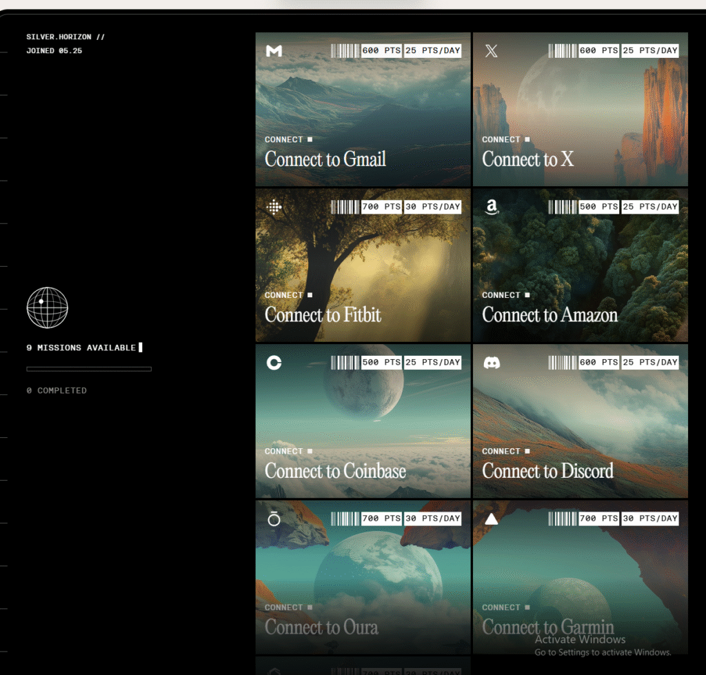 Misiones sociales de oro ai para potencial airdrop