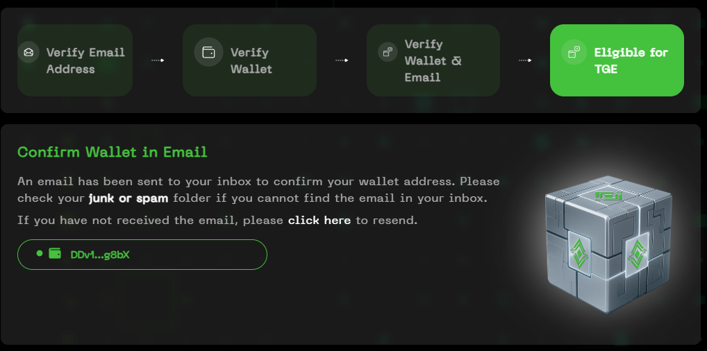 Verificación de wallet solana