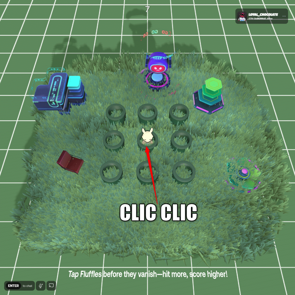 tap conejos airdrop awe