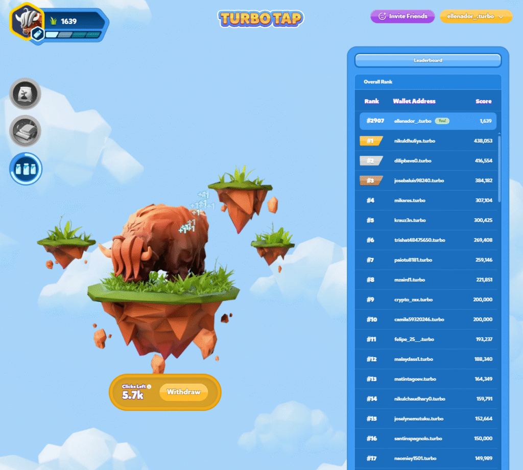 Turbo Tap eclipse airdrop