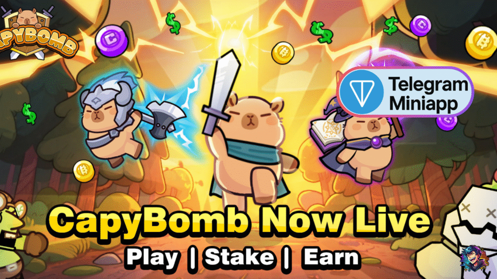 Juega el minijuego de Cabybomb en Telegram