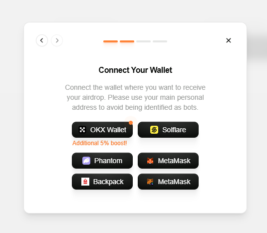 Bless Network airdrop paso tres para registrar el airdrop