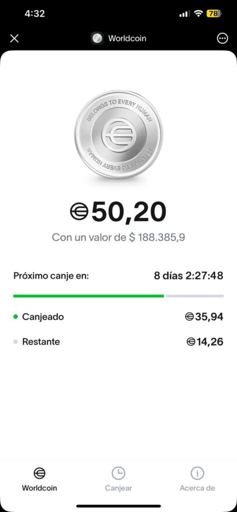 Reclama tu “Genesis Grant” wordlcoin