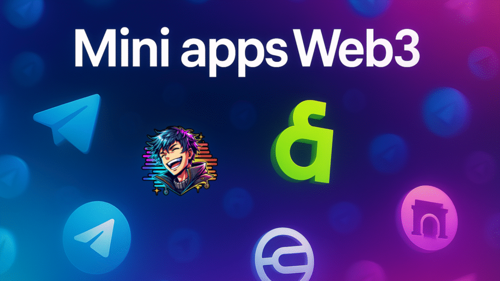 Mini apps Web3 o minidapps de proyectos cripto