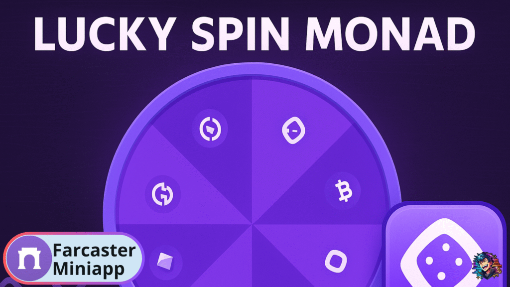 Gana $MON con Monad Spin en Farcaster